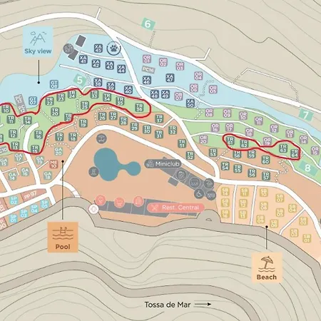 キャンプ場 Cala Pola *