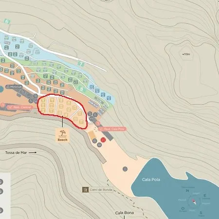 キャンプ場 Cala Pola